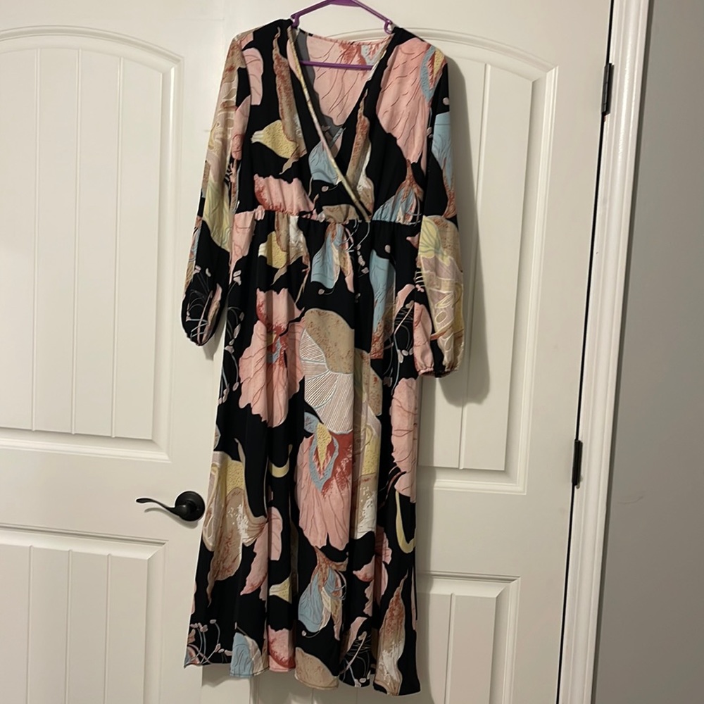 Long Floral Dress